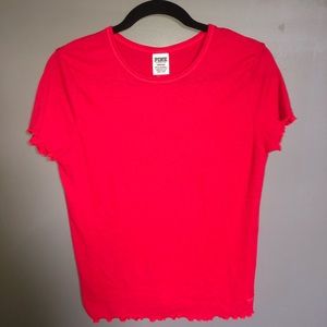Pink by Victoria secret red shirt
